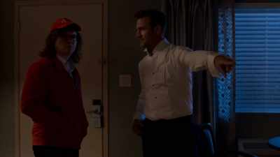 - that is--
- Hey, that rhymes. - Room 104