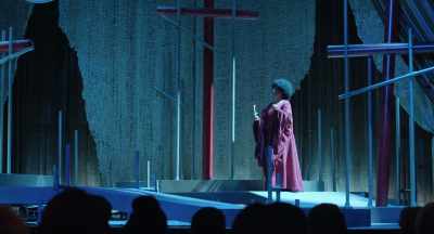 -Is she holding a candle?
-How to love him - The Shrink Next Door