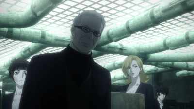 Is that how you
justify using Professor Saiga? - Psycho-Pass: Providence