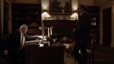 Is he in?
Is he expecting you? - Homeland