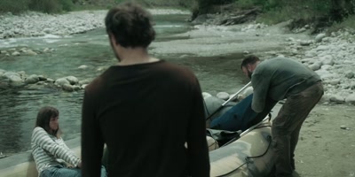 -Is it in there?
-[Gray] Yeah. - River Wild
