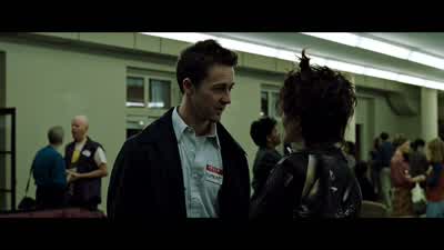 Is it going as well as you hoped... - Fight Club