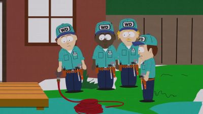 Is this it?
- Yeah. 213. That's the one. - South Park