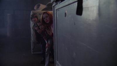 - Is this it?
- Yeah, through that door. - Charmed