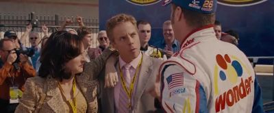 Is your little obscene gesture's gonna cost you 100 points - Talladega Nights: The Ballad of Ricky Bobby