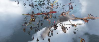 Is she made of sky TOOTHLESS ROARS - How to Train Your Dragon: The Hidden World