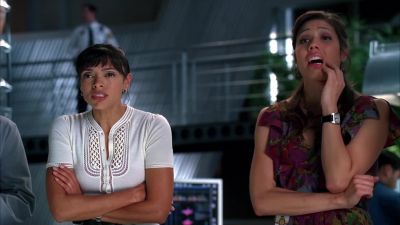 Is it me, or does she seem a little too into this? - Bones