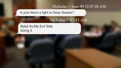 "Is your mom a light sleeper?" - Killer Cases