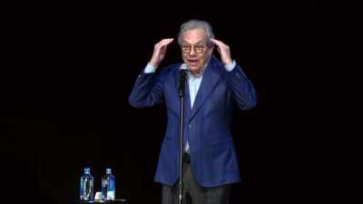 Is because my--my leader
has taught me that
if I think it... - Lewis Black: Thanks for Risking Your Life