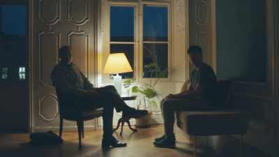 Is it okay for us to film, or
would you rather we go outside? - Can't Feel Nothing