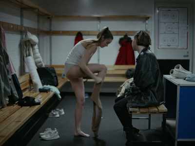 Is it painful?
- Yeah, a little. - Girl Picture