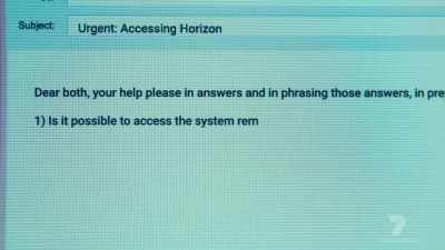 Is it possible to access the system
remotely or not? - Mr Bates vs The Post Office