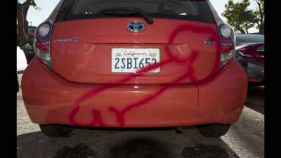 Is it possible the first vehicle hit
could be the vandal's target? - American Vandal