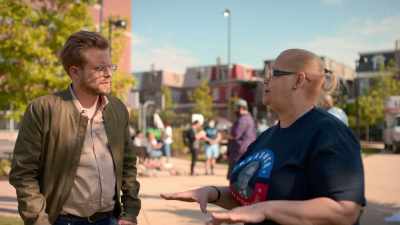 - Is to put our people behind cages.
- Yeah. - The G Word with Adam Conover