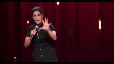Is reacting." - Sarah Silverman: A Speck of Dust