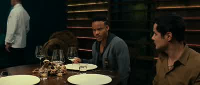 GEORGE It looks so damn real LILLIAN No no noThis is just theater rightSOREN What the fuck are you talking about ladyHe just fucking shot himself okayTED It looked very real Lillian Quite realThis is This is just theater It's stagecraftIs it reallyLILLIAN - The Menu