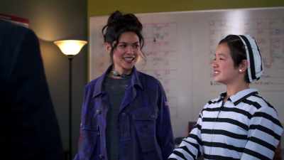 Is... that right?
Is that how you end a protest? - Andi Mack
