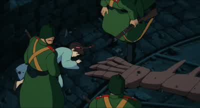 Is she dead? - Castle in the Sky