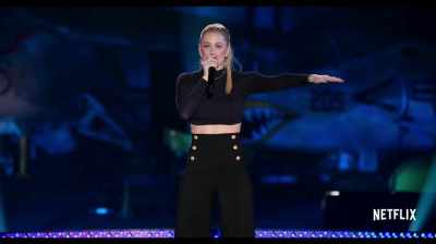 Is his shirt unbuttoned too low
for his ethnicity?" - Iliza Shlesinger: Over & Over