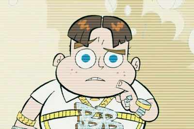 Is Slopsink still sore
about my thesis eating his hand? - Johnny Test