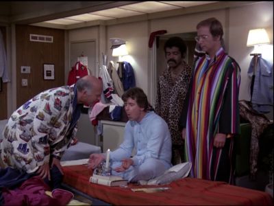 Is somebody manufacturing
rubber in here? - The Love Boat