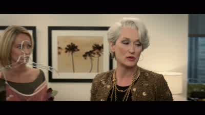 Here It's a tough callThey're so different MIRANDA Hmmsnorts chucklesSomething funnyNo No no Nothing'sYou know it's just that both those belts look exactly the same to meYou know I'm still learning about this stuff and uhThis stuffOh Okay I seeYou think - The Devil Wears Prada