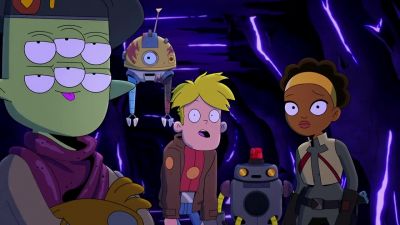 Is that Spanish?
How the hell did he learn that? - Final Space