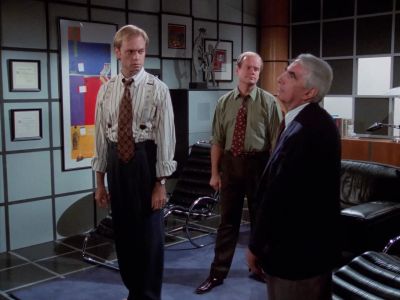 Is he standing directly behind me? - Frasier