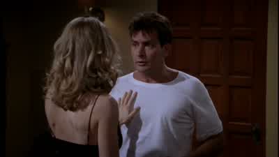 Is she staying over? - Two and a Half Men
