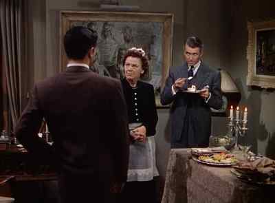 Is she still harping on
her table and how awkward
it is to serve from this? - Rope
