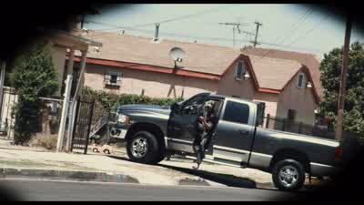 Is that Big Evil's mom right there? - End of Watch