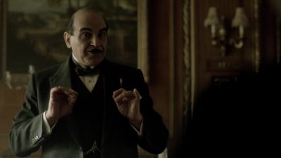 Is that...out of the top drawer... - Agatha Christie's Poirot