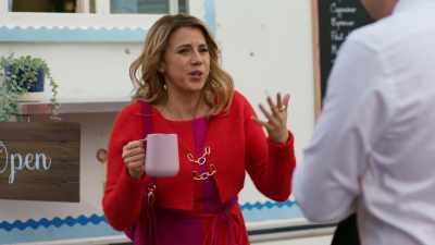 Is that because you spill
coffee on yourself often? - The Jane Mysteries: A Deadly Prescription