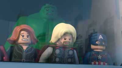 Is that the broom guy from Damage Control? - LEGO Marvel Avengers: Mission Demolition