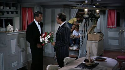 Is the dame ready The lady is finishing dressing - Houseboat