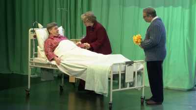 - Is this the operation, or...
- Deep breaths if you can, Mr Bevan. - National Theatre Live: Nye