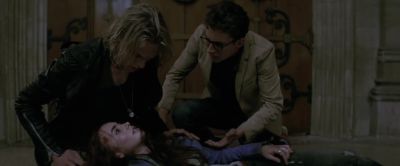 Is this the part when you start tearing off - The Mortal Instruments: City of Bones