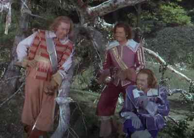 Is this the peasant you were
going to fight with your left hand? - The Three Musketeers