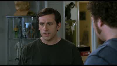 Is that the Six Million Dollar Man's boss - The 40 Year Old Virgin