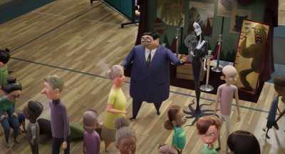 Is there a single person - The Addams Family 2