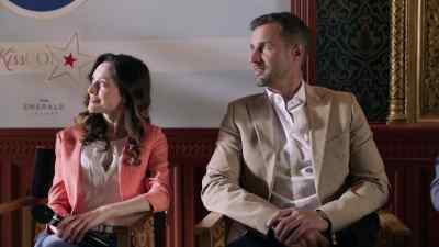 Is there any possibility of
an off-camera romance? - Love on the Danube: Kissing Stars