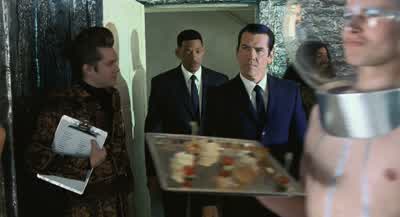Is there anybody here who's not an alien - Men in Black 3