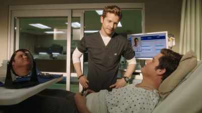 Is there anyone we should call
once we get you on the table? - The Resident