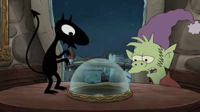 Is there anything around here
I can use to replace a giant's eye? - Disenchantment