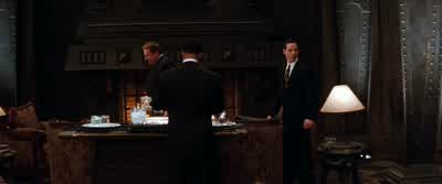 Is there more to itJust this roomAnd a bedroomNope No bedroomWhere does he sleep Who says he sleepsWhere does he fuckEverywhere - The Devil's Advocate