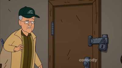 Is someone there? - Corner Gas Animated