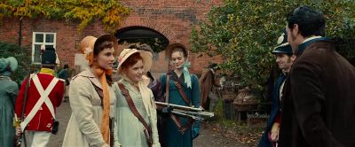 Is there some sort of trouble - Pride and Prejudice and Zombies