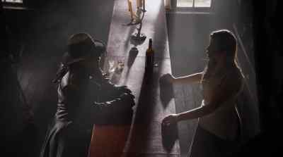 Is there someplace
we can talk that's not here? - Dead Again in Tombstone