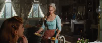 Who's this forIs there someone we've forgottenIt's my placeIt seems too much to expect you to prepare breakfastserve it and still sit with usWouldn't you prefer to eat when all the work is done EllaOr should I say Cinderella - Cinderella