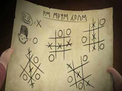 - Is that tic-tac-toe?
- I had to pass the time somehow. - Dragons: Rescue Riders